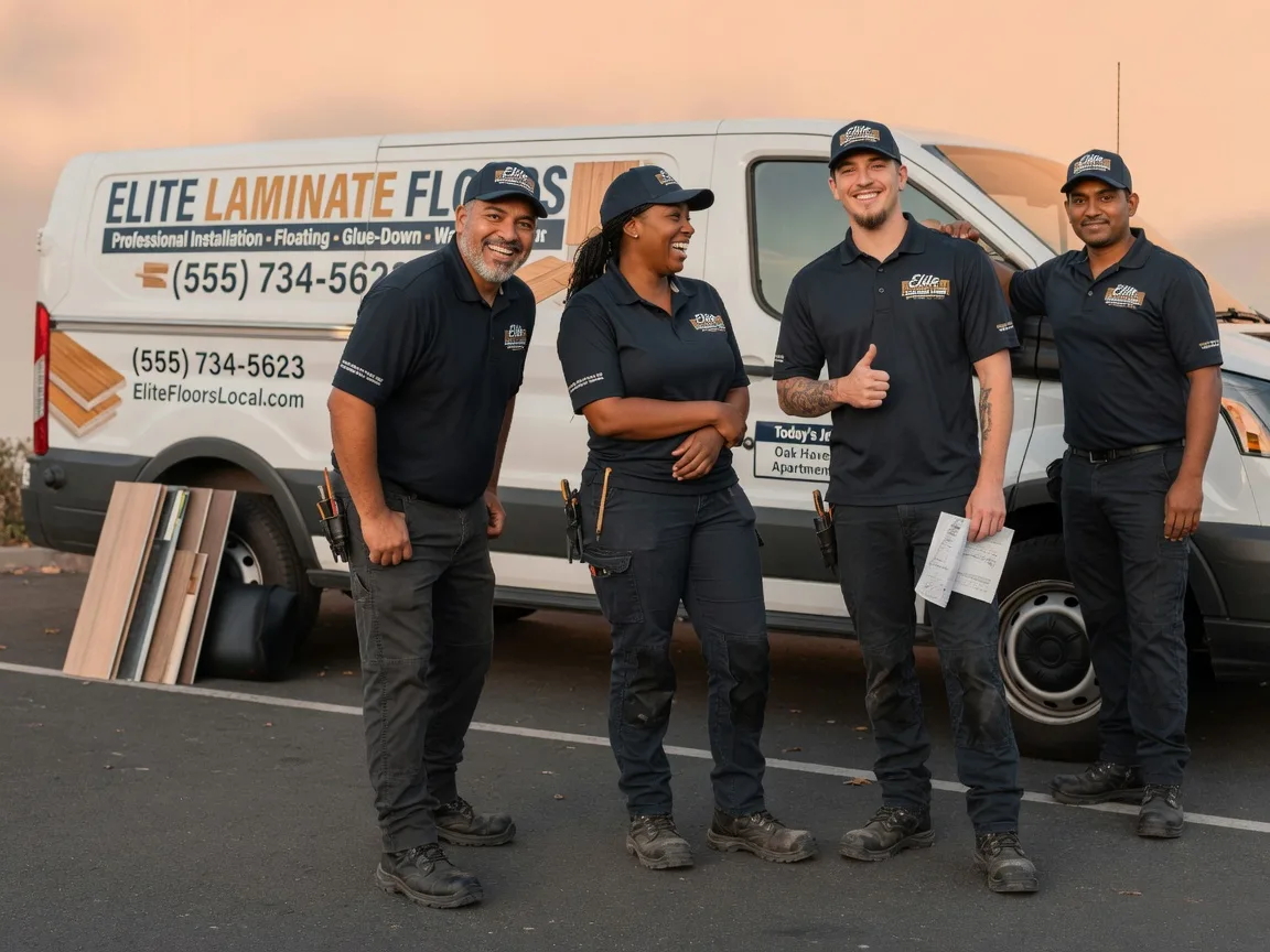 Laminate flooring installation company in Amelia, LA